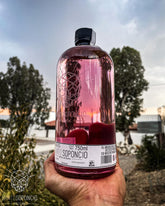 Mezcal Espadín Rosa Abocado con Grana Cochinilla, Boston 750ml